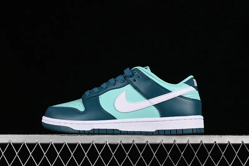 All categories Nk SB Dunk series Nk SB Dunk Low low-top sneakers Nk Dunk Low "Geode Teal" white and green color SB low-top casual sneakers DD1503-301